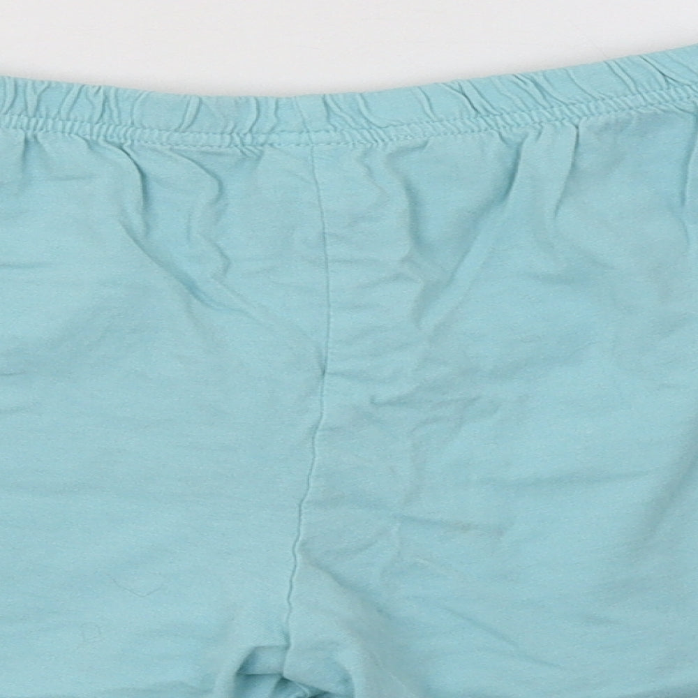 George Girls Blue Cotton Pyjama Pants Size 9-10 Years