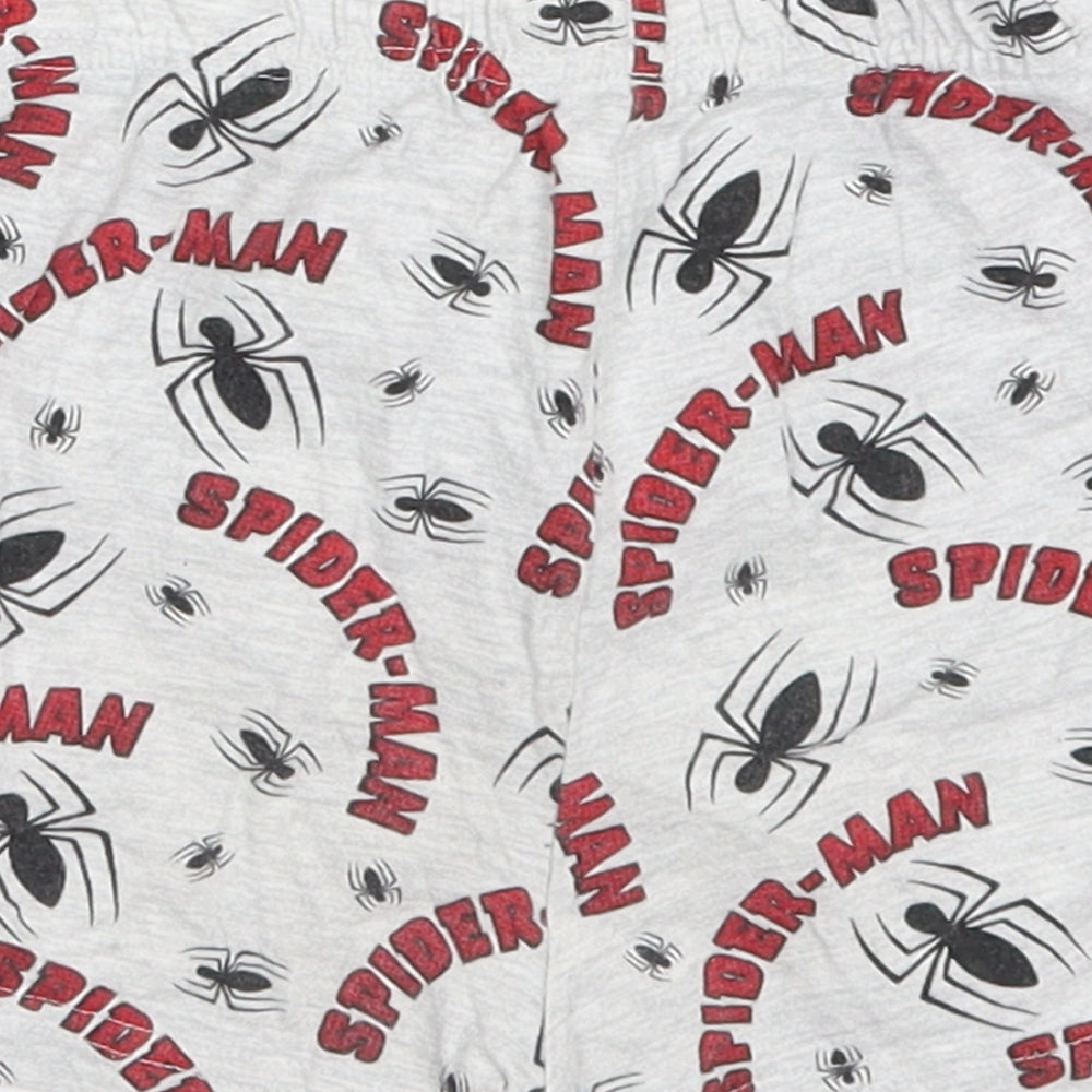 Primark Boys Grey Cotton Sweat Shorts Size 2-3 Years Regular - Spiderman Pyjama Pants