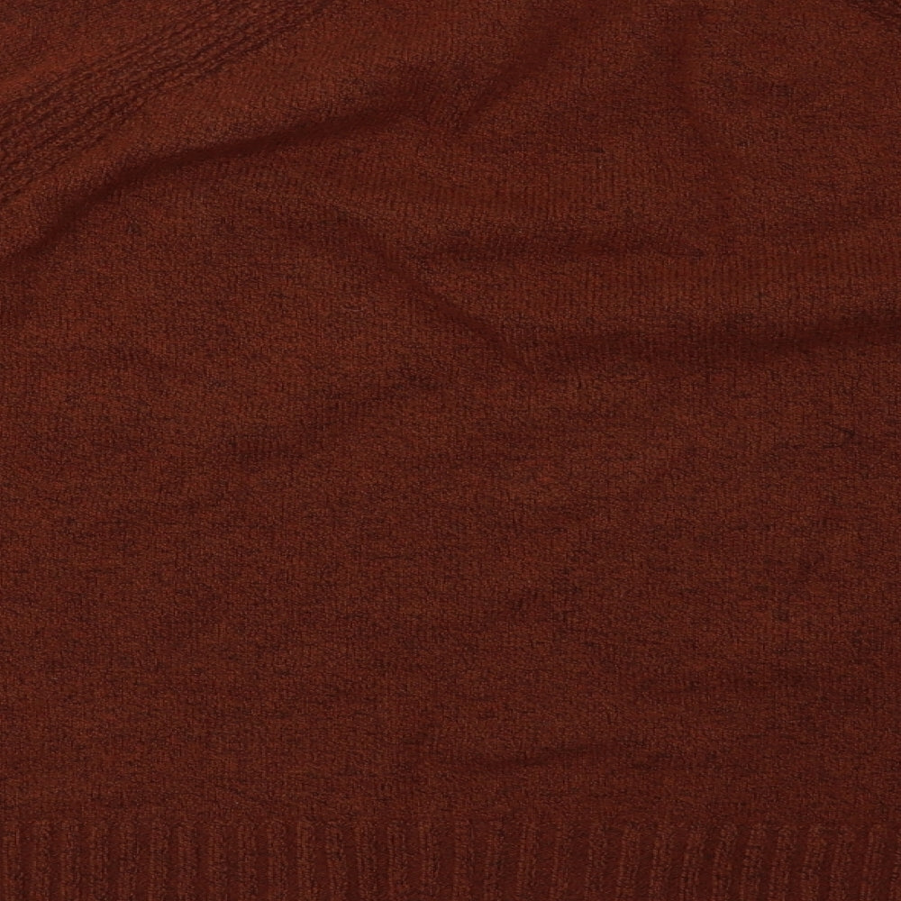 EDC Womens Brown Cotton Pullover Sweatshirt Size XL Pullover