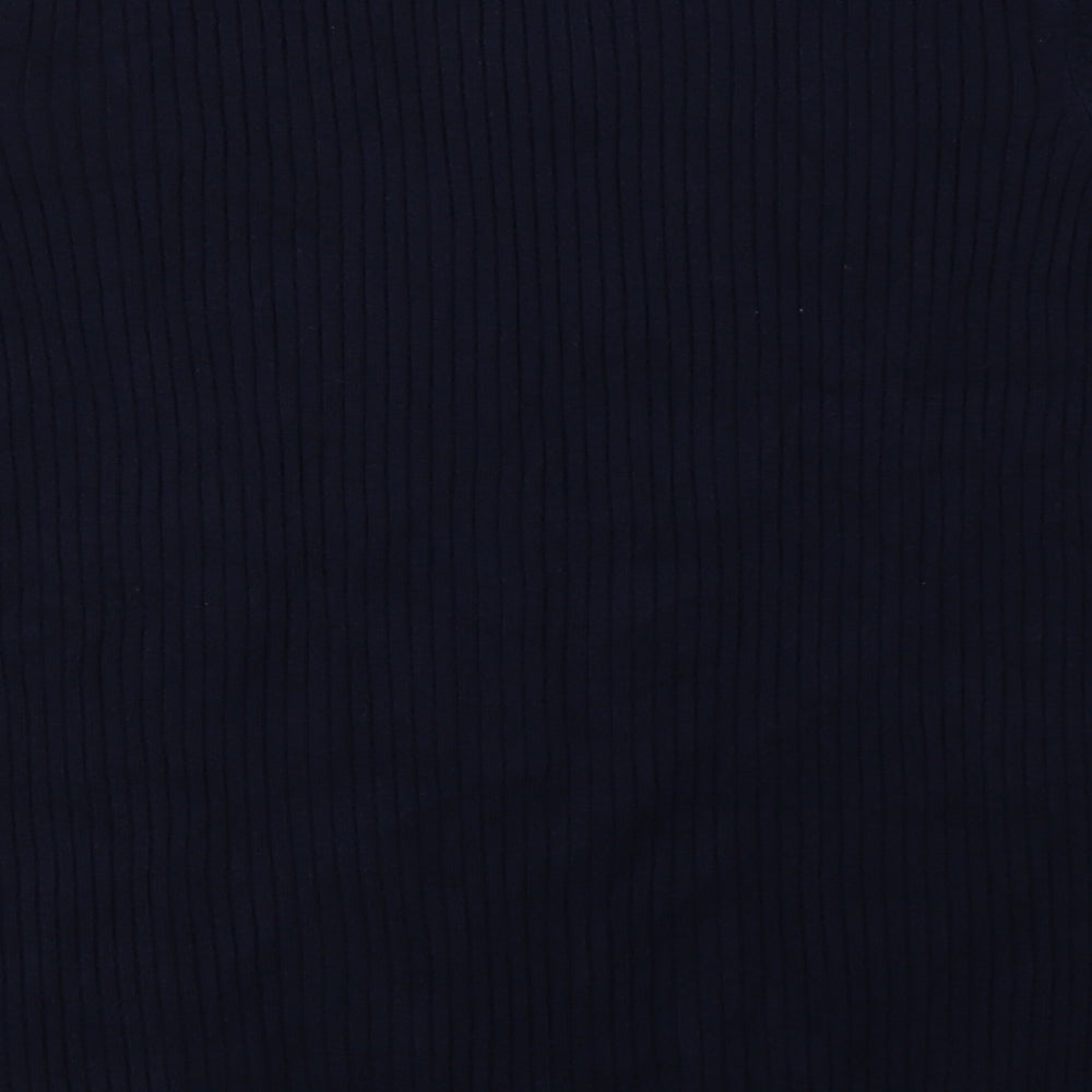 Marks and Spencer Womens Blue Viscose Pullover Sweatshirt Size 14 Pullover