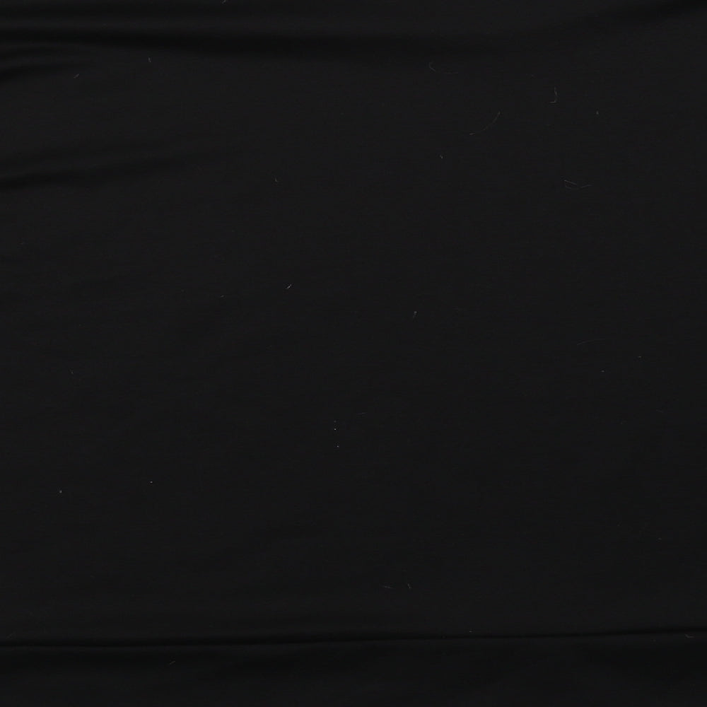 Kaaya Womens Black Polyester Pullover Sweatshirt Size M