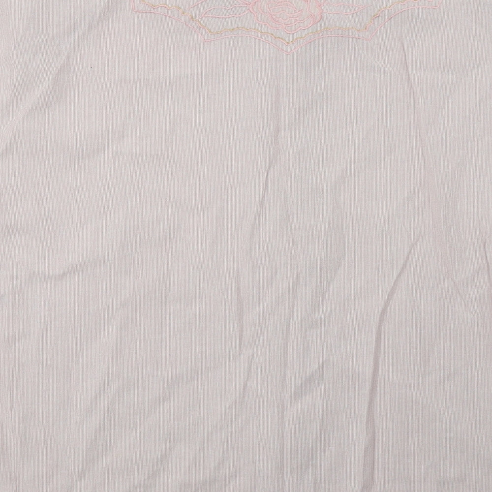 Raam Womens Pink Floral Cotton Basic Button-Up Size XL Collared