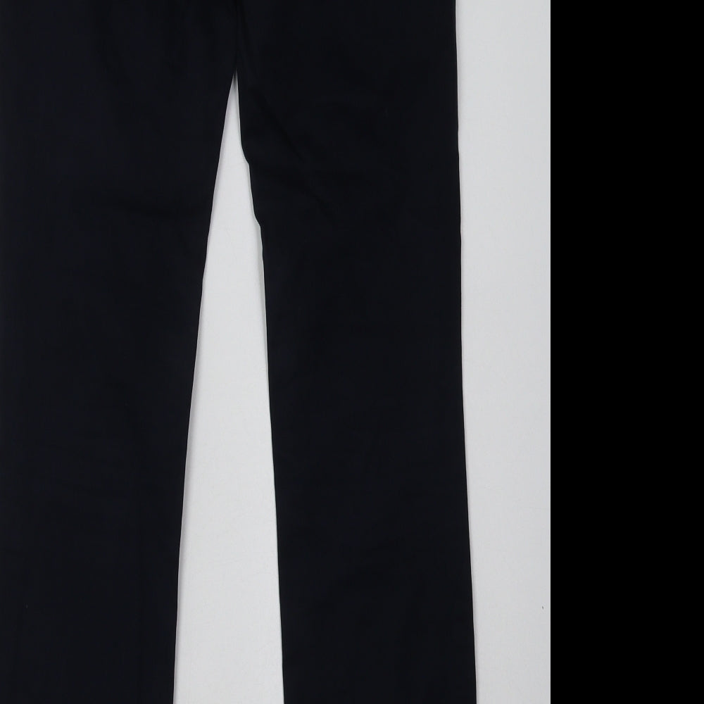 Sud Express Womens Blue Cotton Straight Jeans Size 8 L32 in Regular Button
