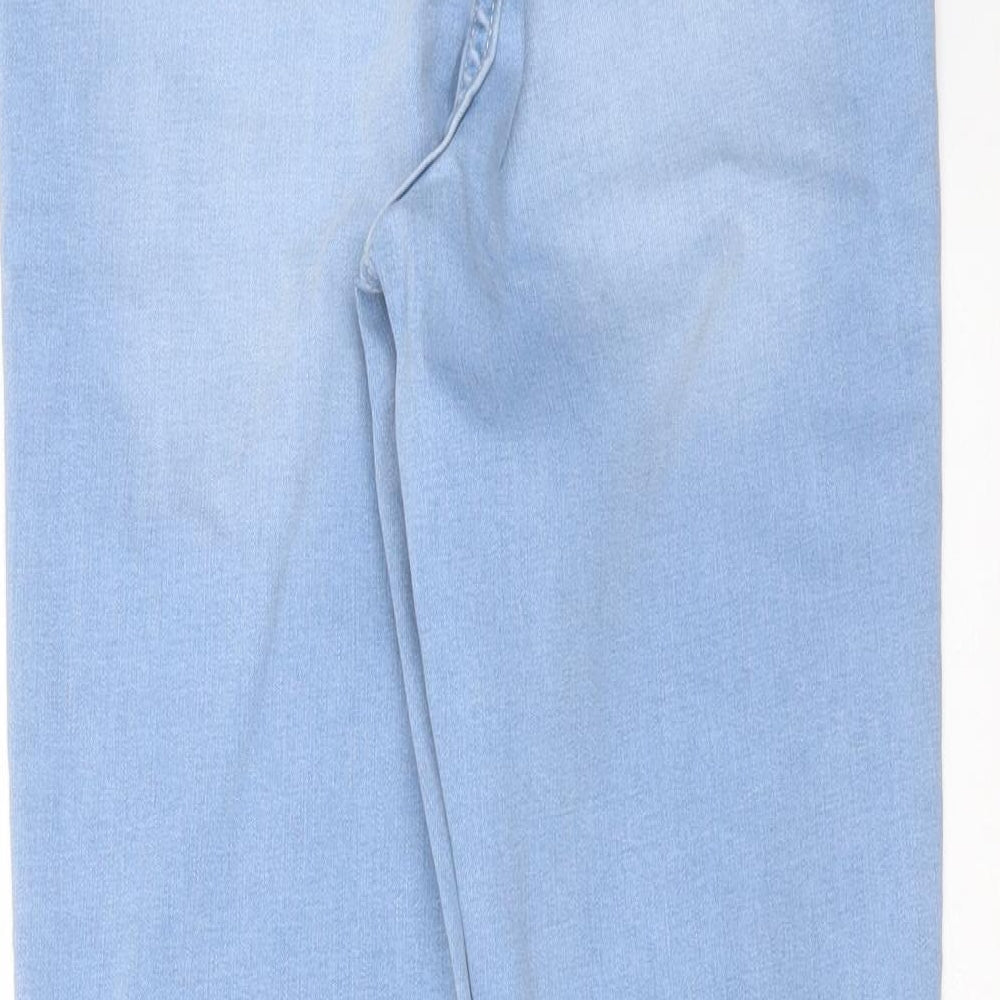 Bare Denim Womens Blue Cotton Skinny Jeans Size 30 in L26 in Extra-Slim Zip