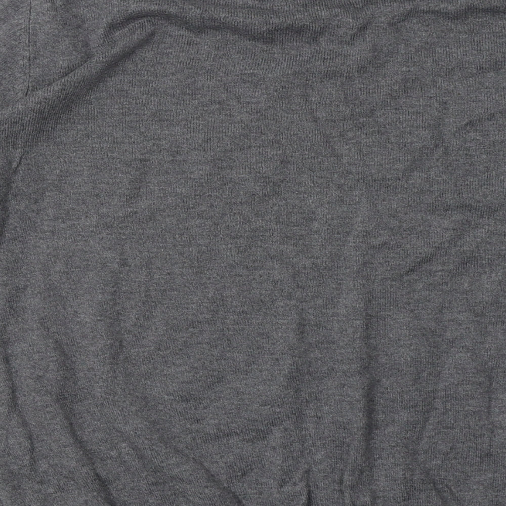 Stone Bay Mens Grey Cotton Pullover Sweatshirt Size L