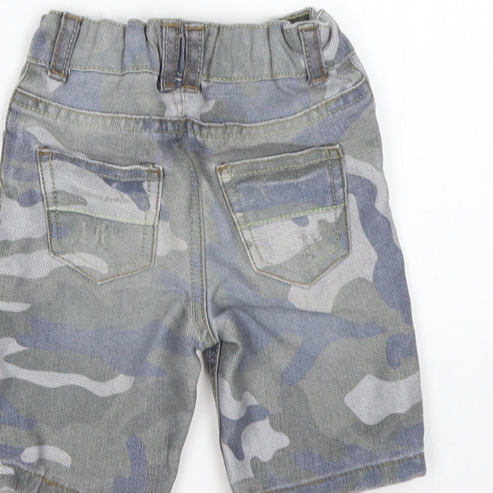 DENIM CO Boys Multicoloured Camouflage Cotton Jeans Size 12-18 Months