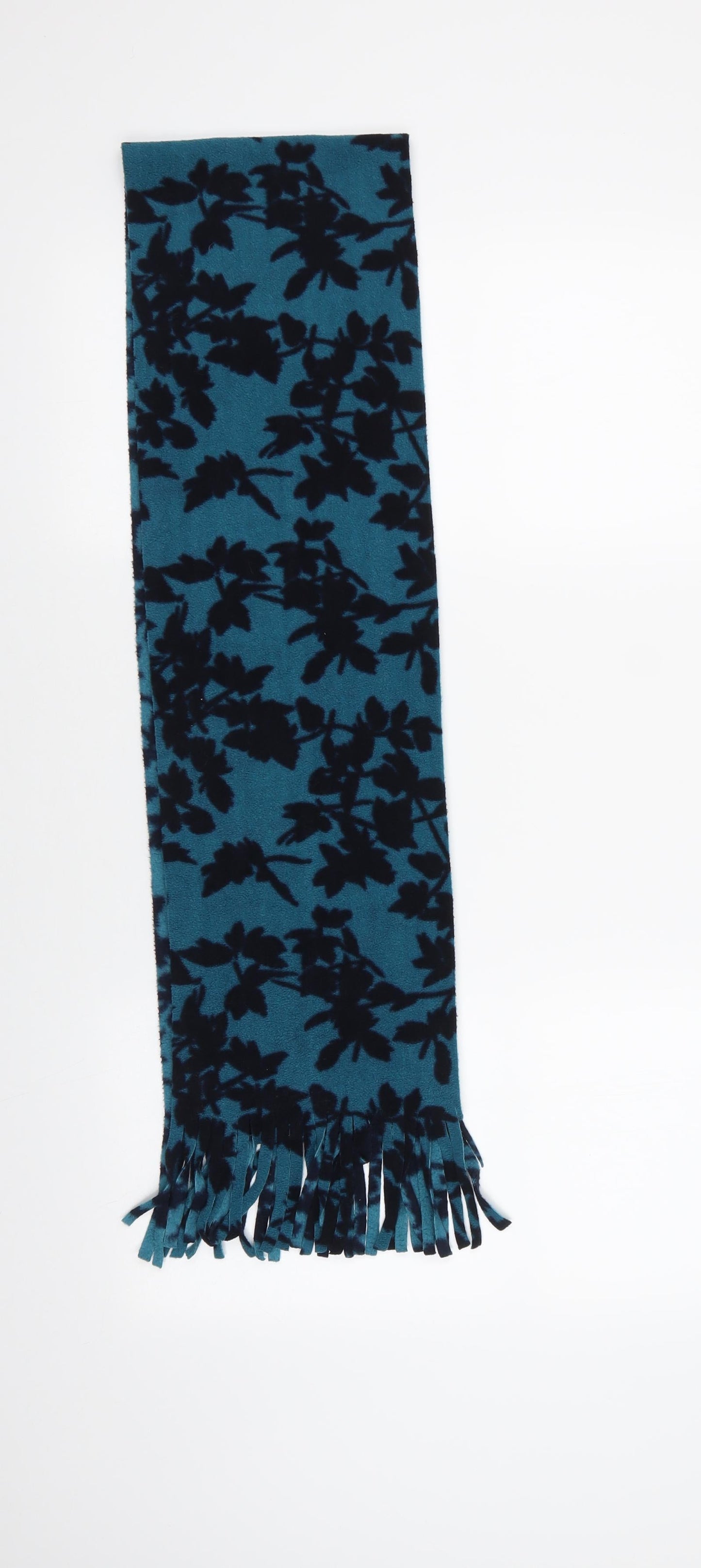 DASH Womens Green Floral Polyester Scarf