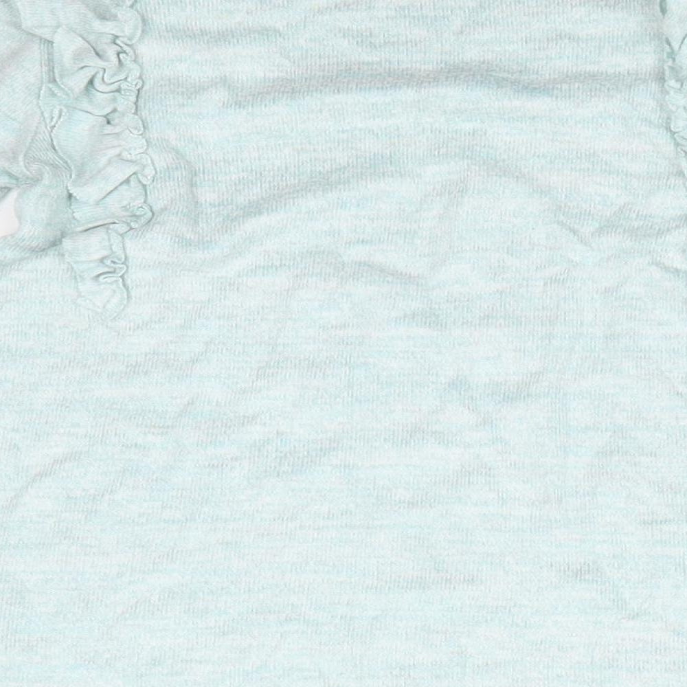 Primark Baby Green Viscose A-Line Size 18-24 Months Round Neck
