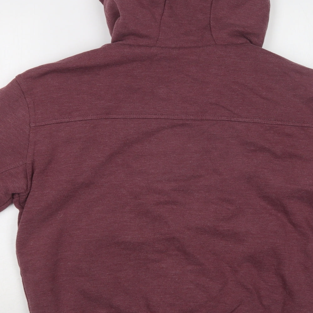 Peacocs Mens Purple Jacket Size S Zip