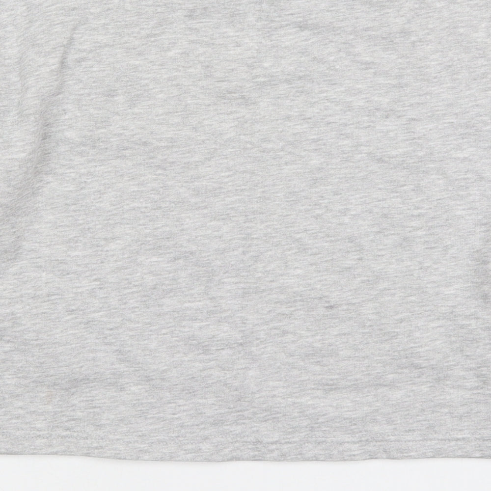 New Look Girls Grey Cotton Pullover Sweatshirt Size 12-13 Years Pullover