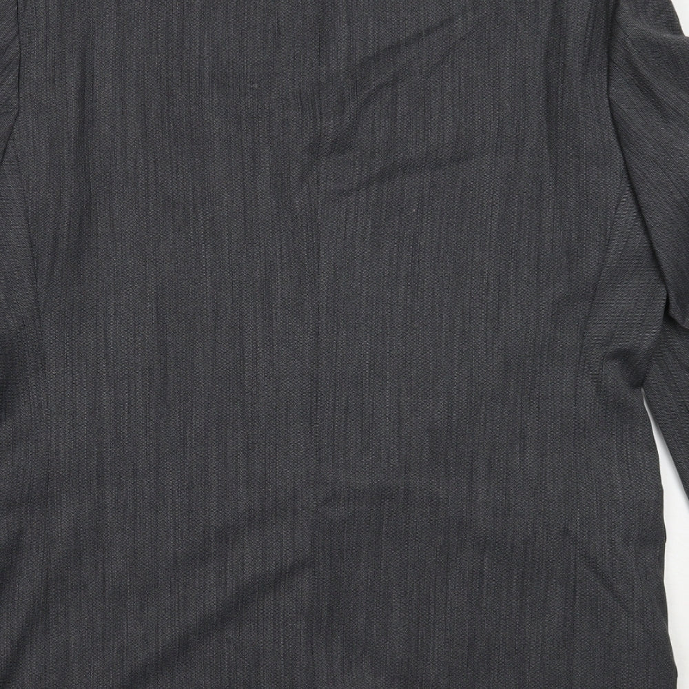 Marks & Spencer Mens Grey Polyester Jacket Blazer Size 42