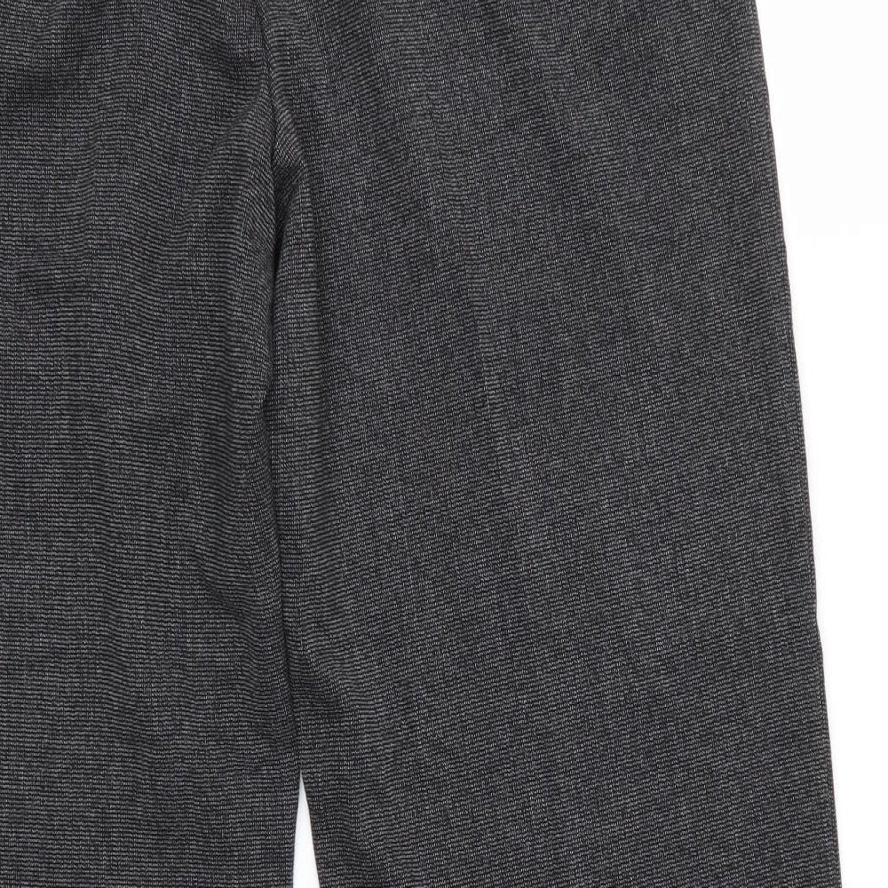BHS Womens Grey Polyester Dress Pants Trousers Size 16 L30 in Regular