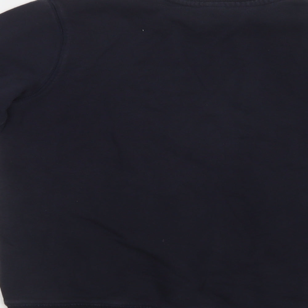 TU Boys Blue Cotton Pullover Sweatshirt Size 9 Years - School Wear