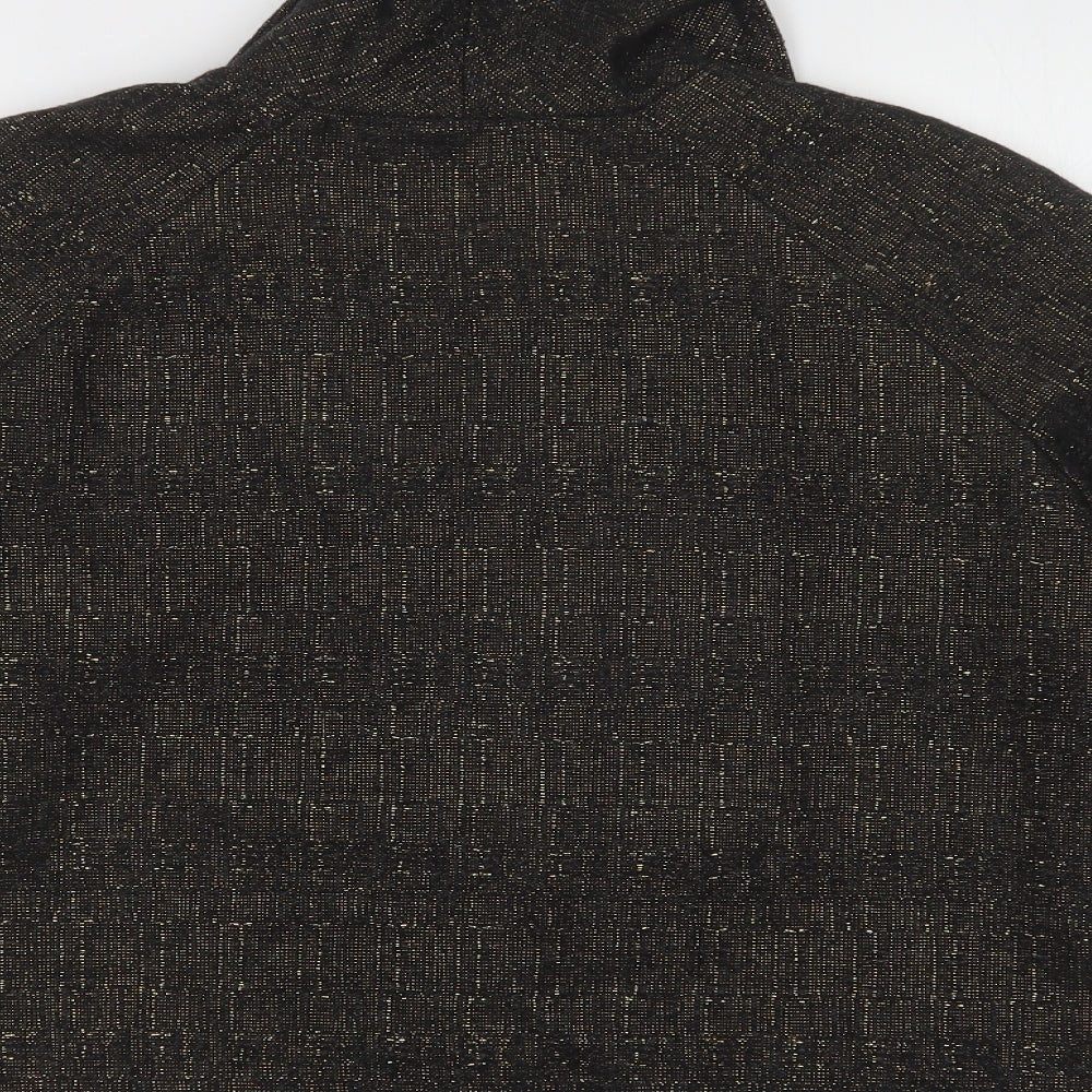 Primark Womens Black Jacket Blazer Size 12 Button