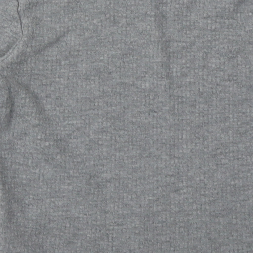 Marks & Spencer Boys Grey Coir Pullover Sweatshirt Size 7-8 Years Pullover