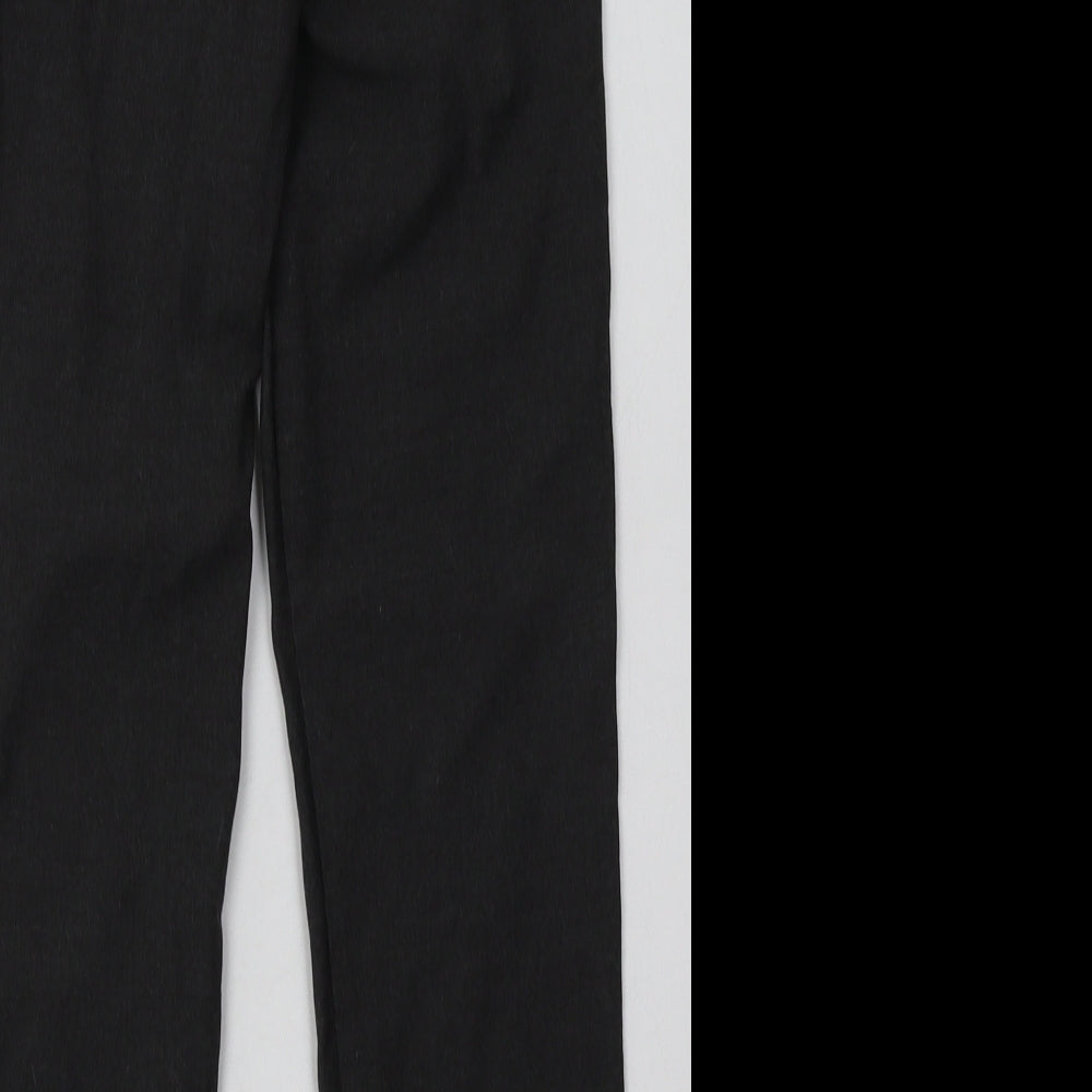 Sainsburys Boys Grey Polyester Capri Trousers Size 10 Years Regular Hook & Eye - School Wear
