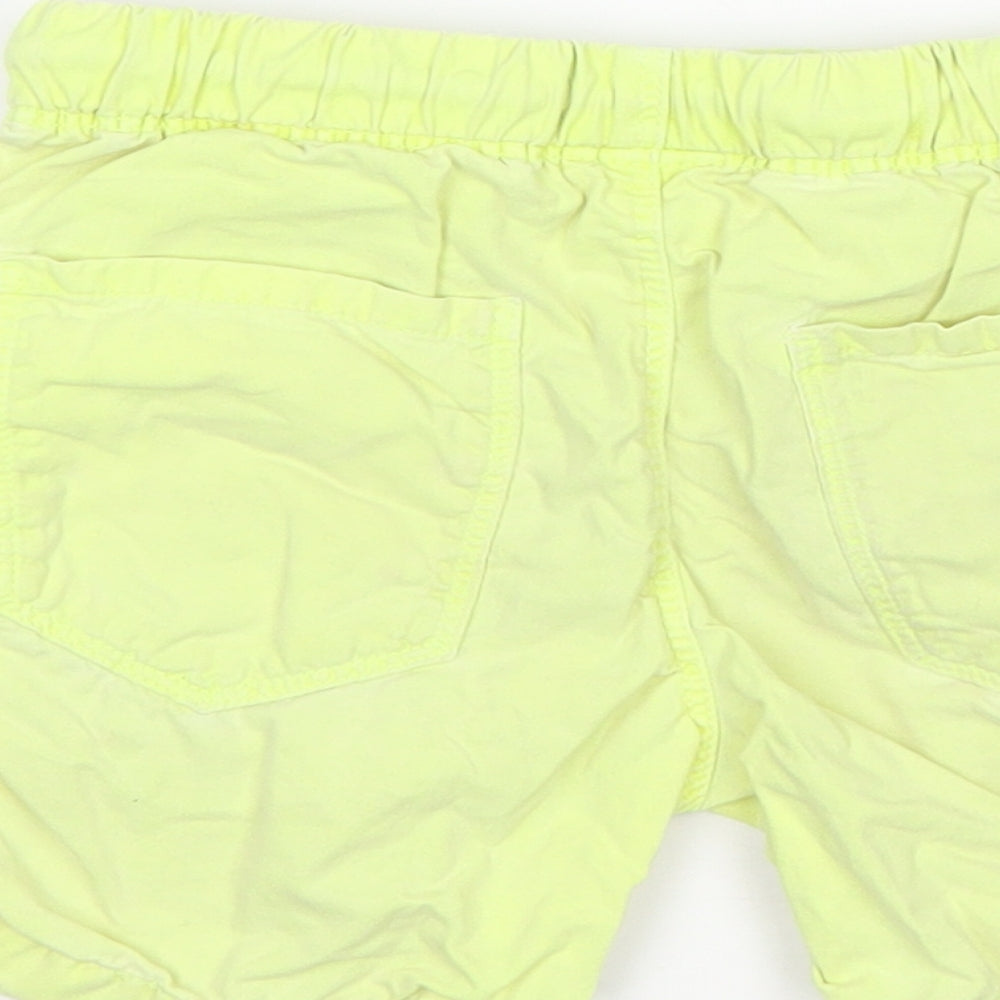 Next Boys Green Cotton Chino Shorts Size 4 Years Regular