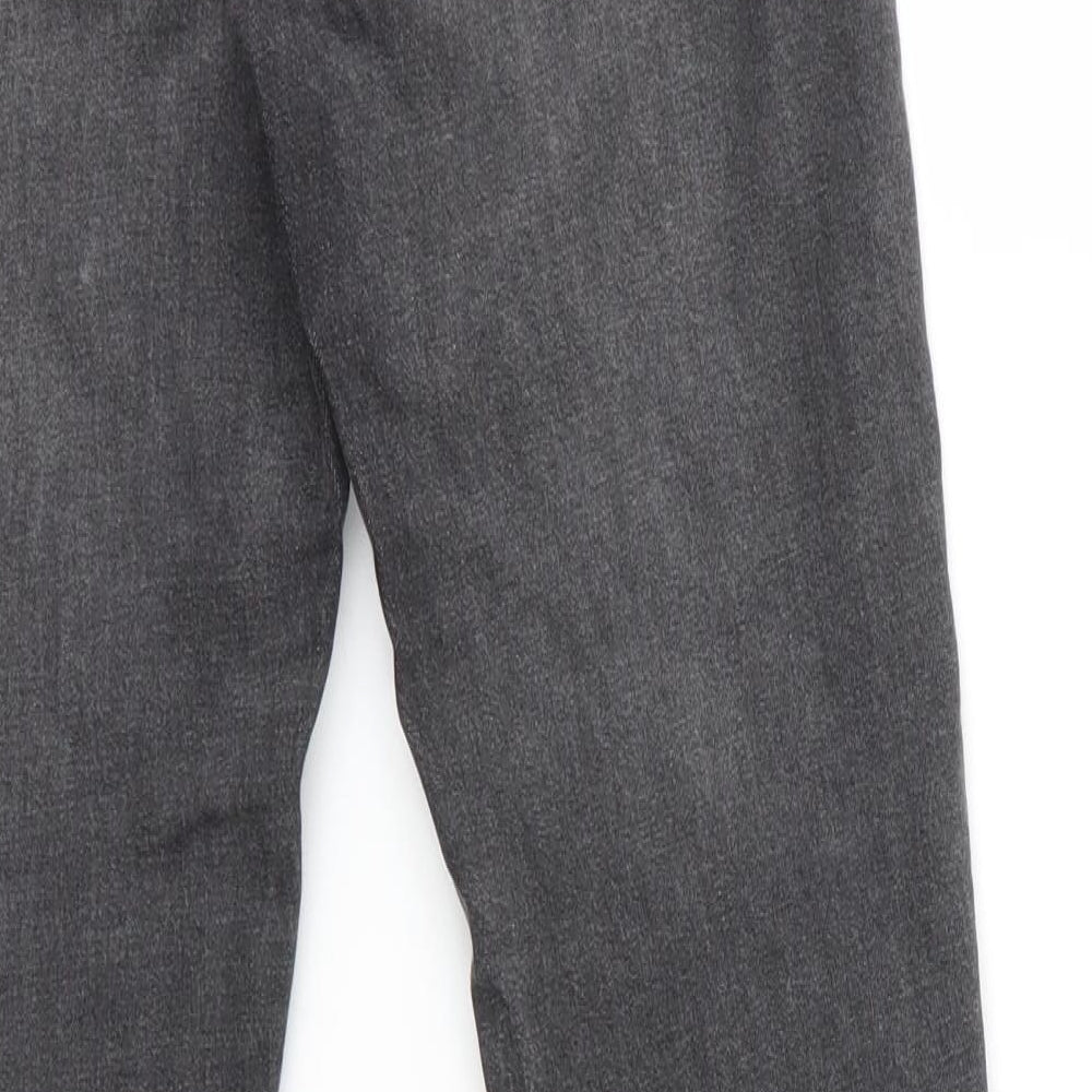 H&M Womens Grey Cotton Skinny Jeans Size 29 in L28 in Regular