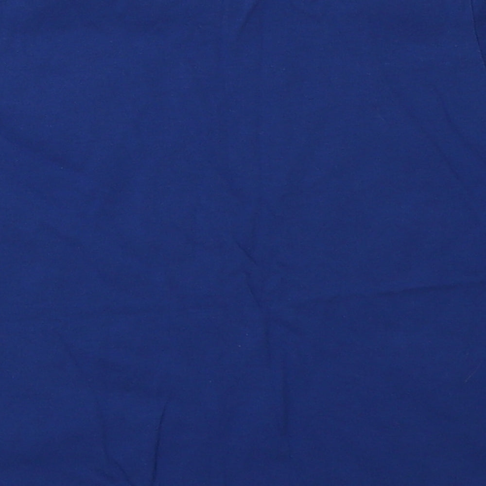 Primark Boys Blue Cotton Basic T-Shirt Size 3-4 Years Crew Neck Pullover - Brooklyn New York