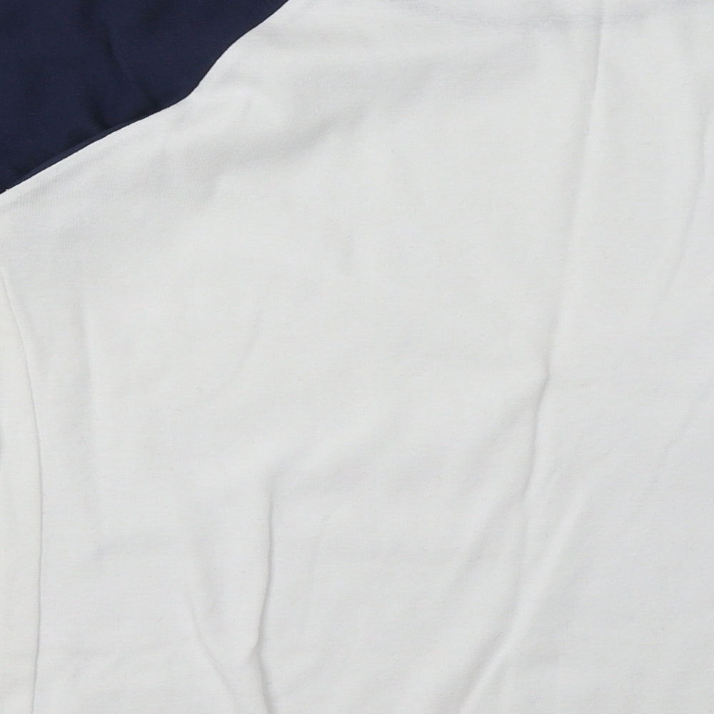 bella Womens White Cotton Pullover Sweatshirt Size M Pullover