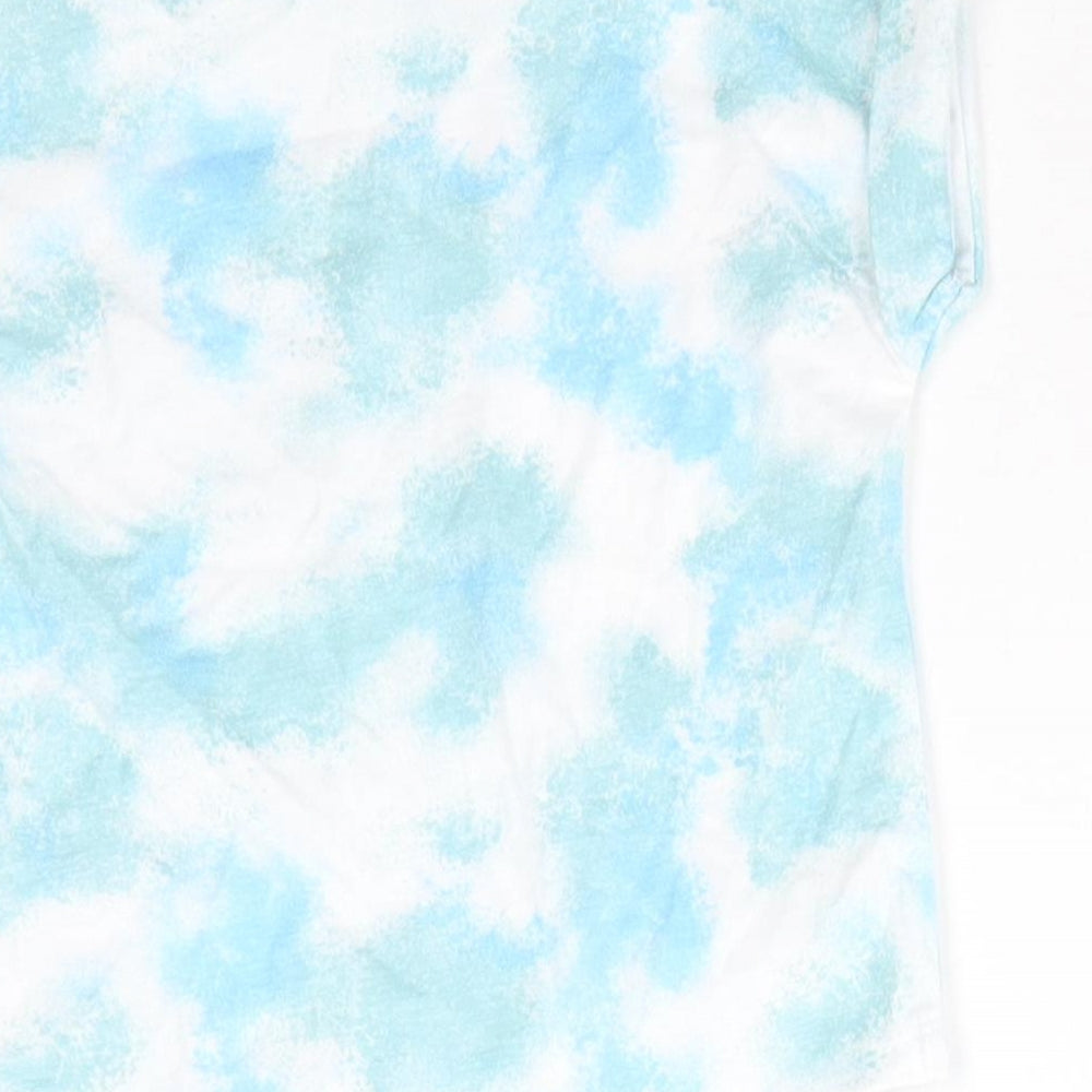 M&Co Baby Blue 100% Cotton Camisole Blouse Size 9-12 Months Round Neck