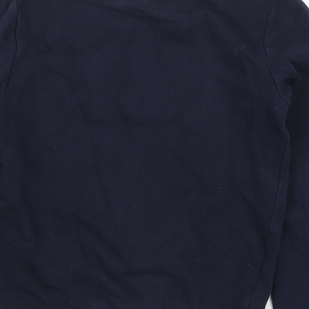 Smart Start Boys Blue Cotton Pullover Sweatshirt Size 8-9 Years Pullover