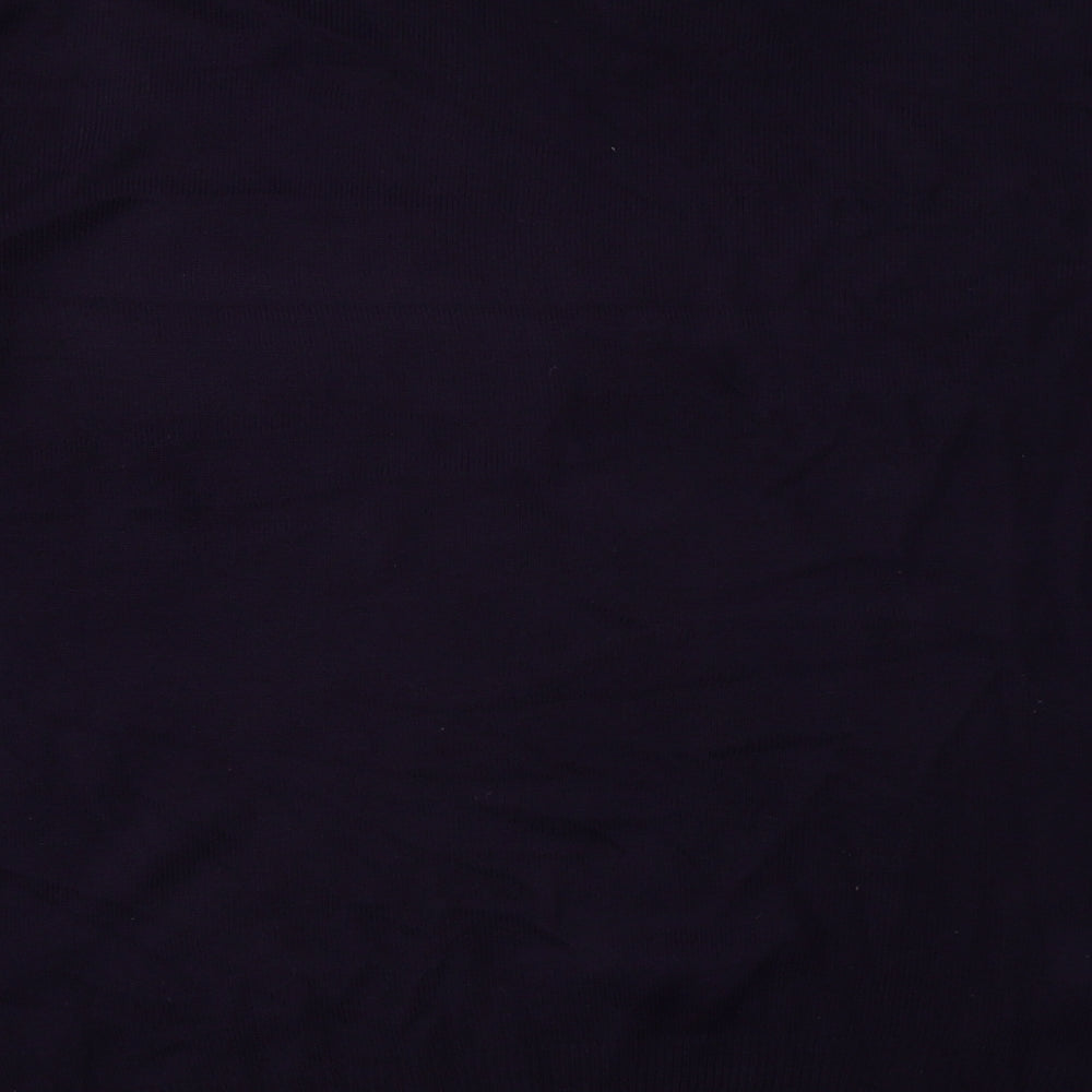 Sainsburys Mens Purple Acrylic Pullover Sweatshirt Size L