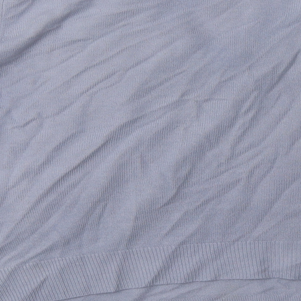 Marks & Spencer Womens Blue Acrylic Pullover Sweatshirt Size 16 Pullover