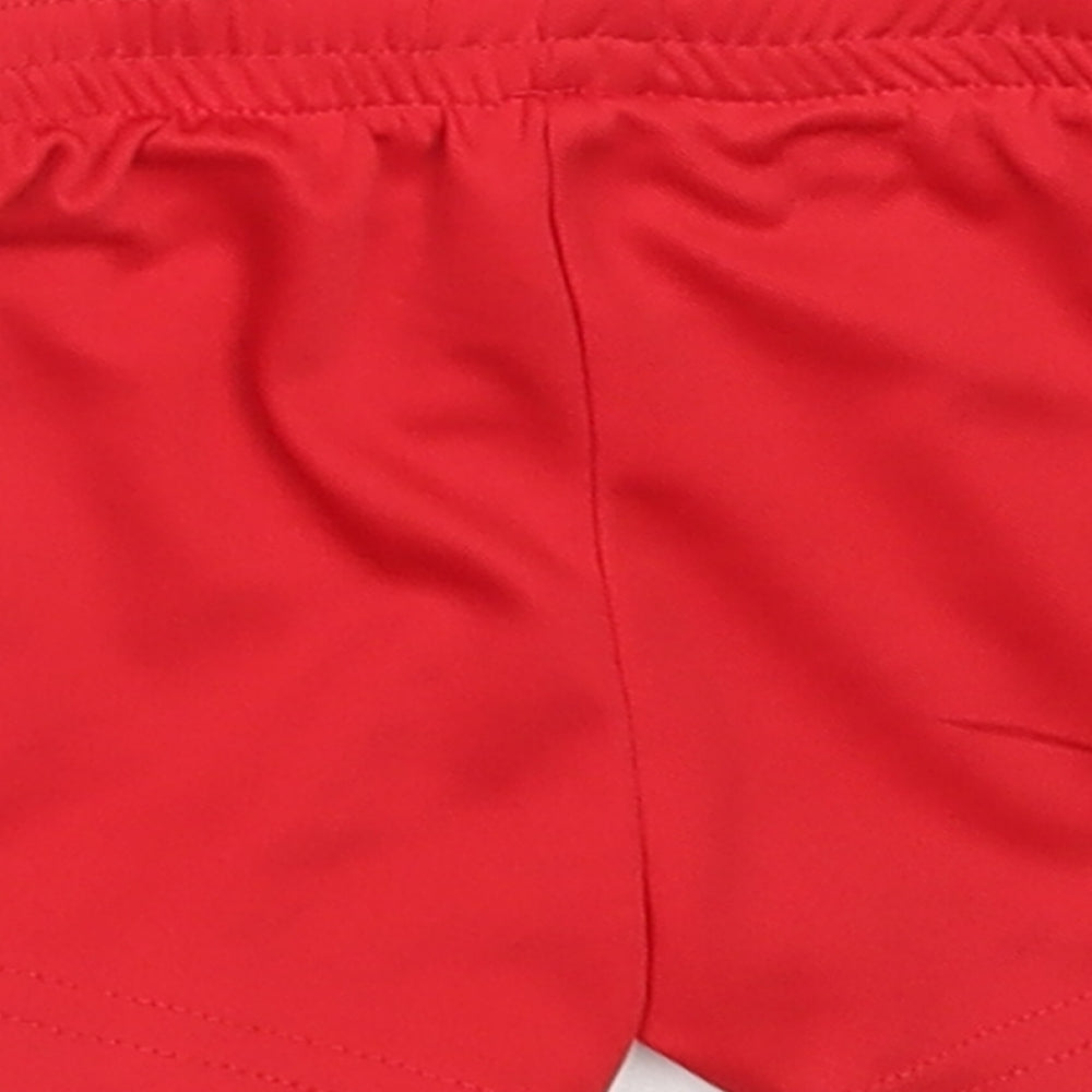 EURO2020 Boys Red Polyester Cropped Trousers Size 6-9 Months - wales uefa euro 2020