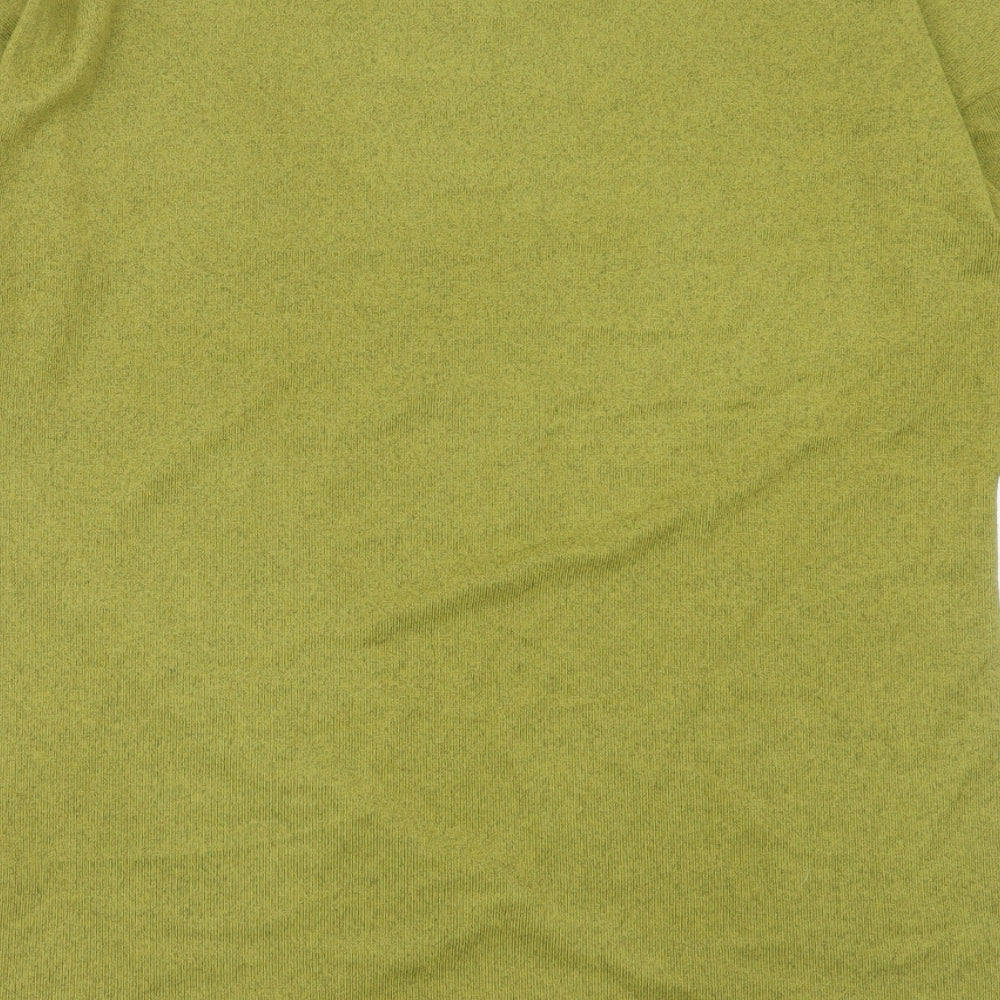 PennyPlain Womens Green Round Neck Polyester Pullover Jumper Size 10