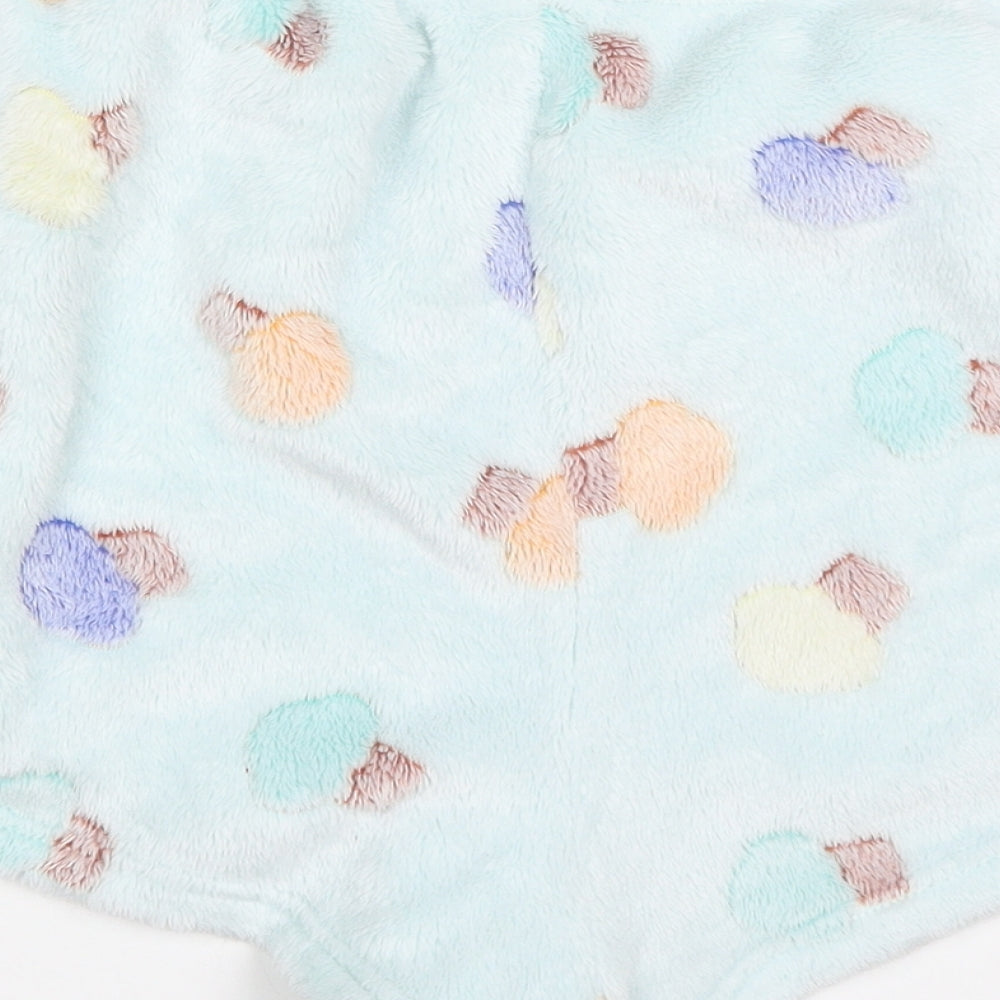 Preworn Womens Blue Spotted Cotton Mom Shorts Size 2XL Regular - Cupcake Print Pyjama Pants