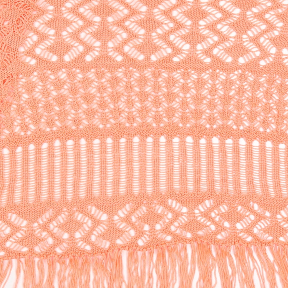 Atmosphere Womens Pink V-Neck Acrylic Cardigan Jumper Size L