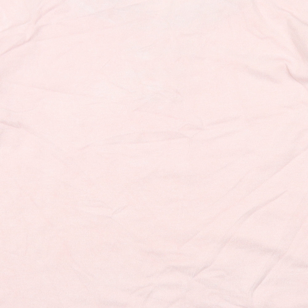 Country Casuals Womens Pink Crew Neck Viscose Pullover Jumper Size M