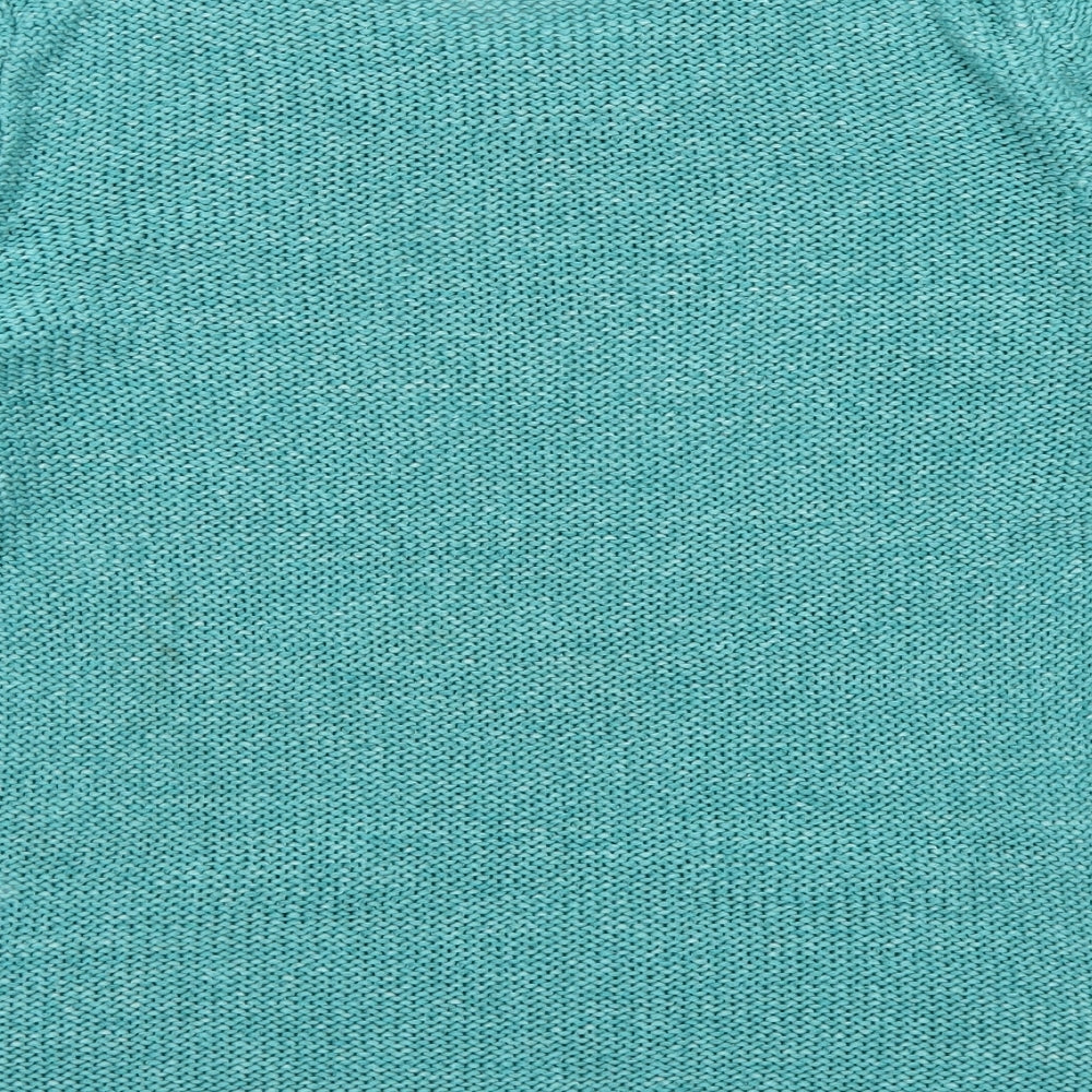 Per Una Womens Blue Round Neck Acrylic Pullover Jumper Size M