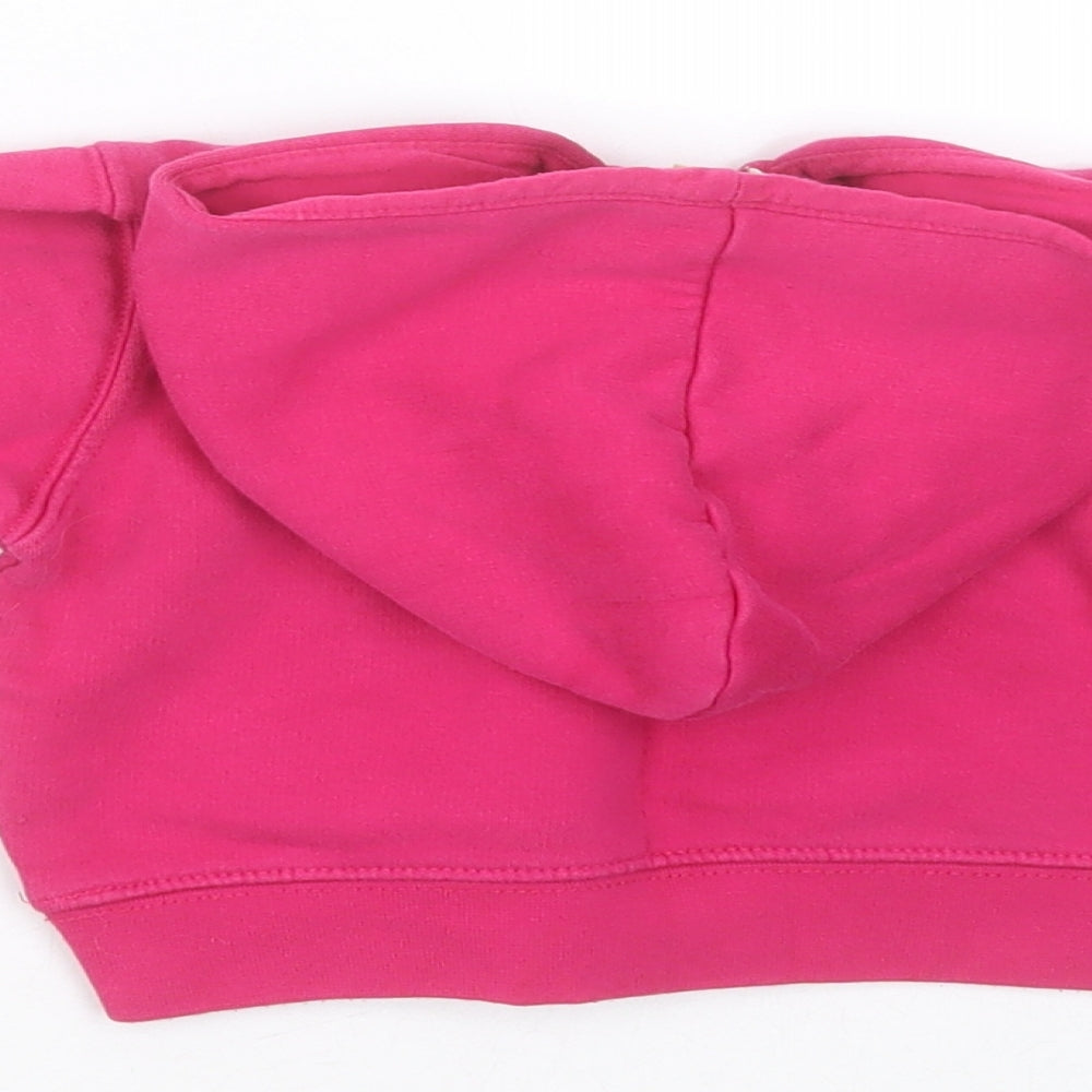 Kalma Baby Yogi Girls Pink Cotton Pullover Jumper Size 6-9 Months