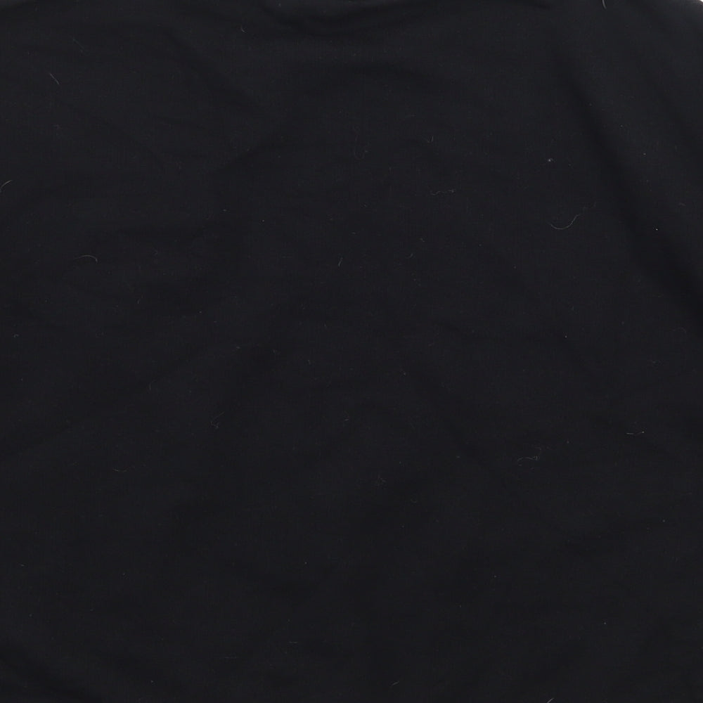 Marks & Spencer Girls Black Cotton Pullover Sweatshirt Size 13-14 Years Pullover - Future