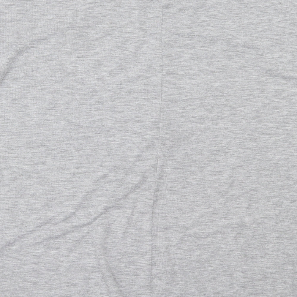 George Womens Grey Round Neck Polyester Pullover Jumper Size 14