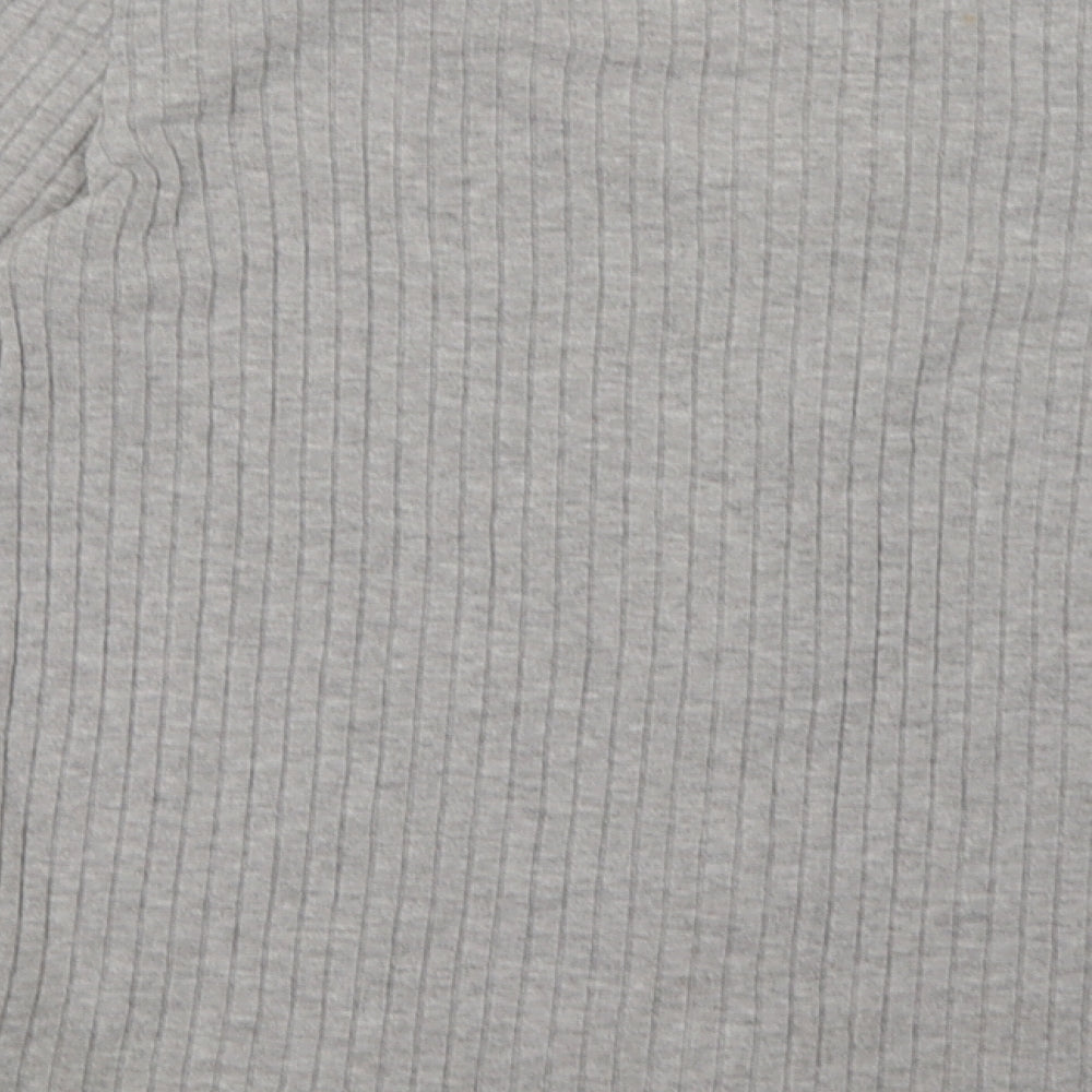 Full Circle Womens Grey Cotton Pullover Sweatshirt Size L Pullover