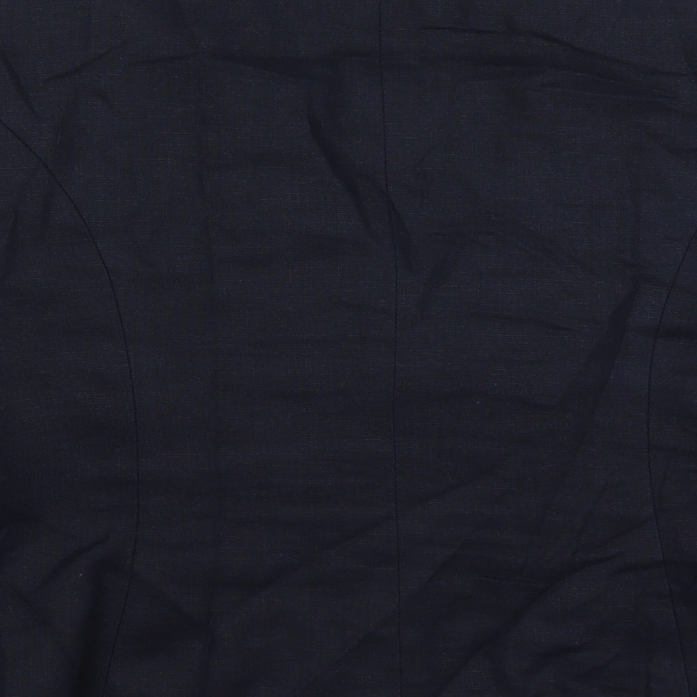 Country Casuals Womens Blue Jacket Size 14 Button