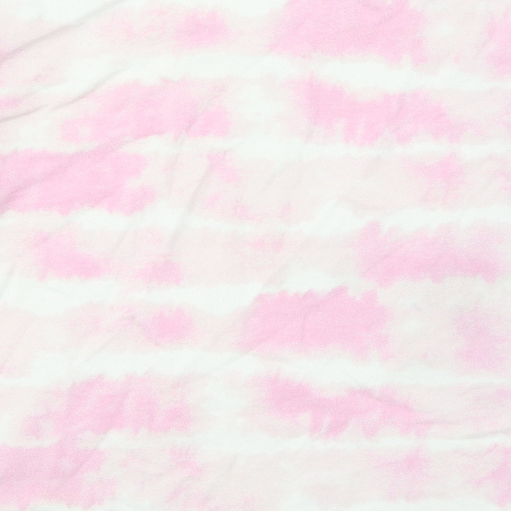 Primark Girls Pink Cotton Pullover Sweatshirt Size 12-13 Years Pullover - Tie Dye