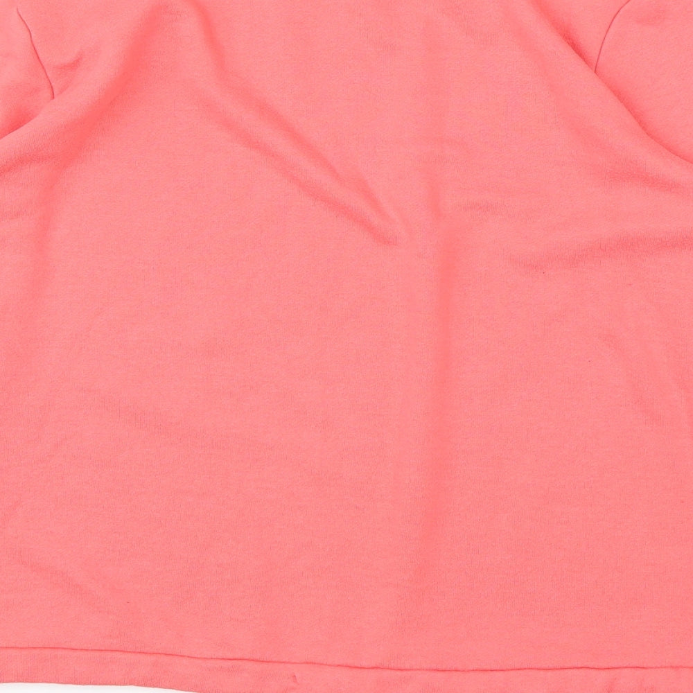 George Womens Pink Round Neck Viscose Pullover Jumper Size 12