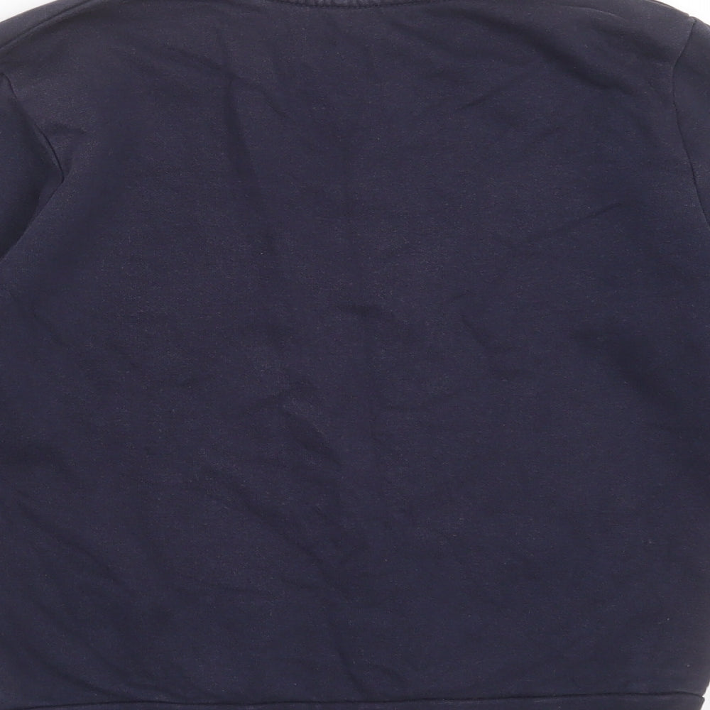 George Boys Blue Cotton Pullover Sweatshirt Size 8-9 Years - school