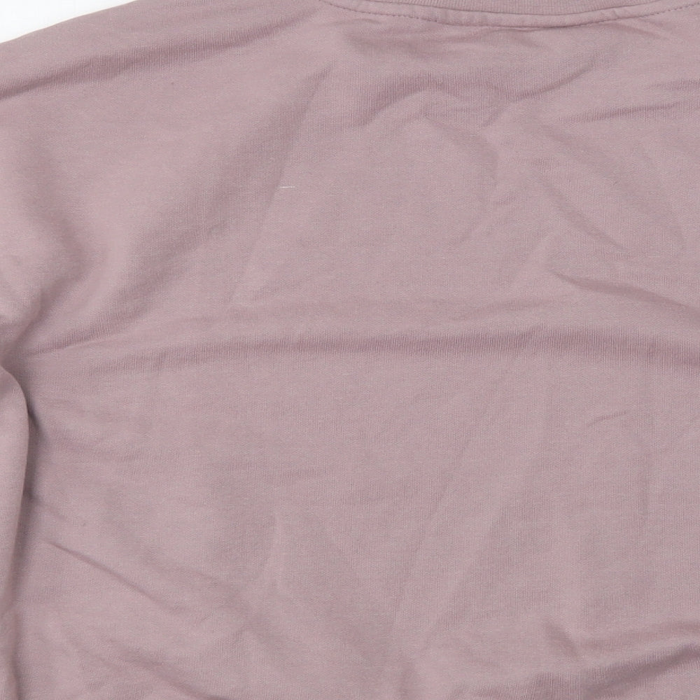 Primark Womens Purple Cotton Pullover Sweatshirt Size S