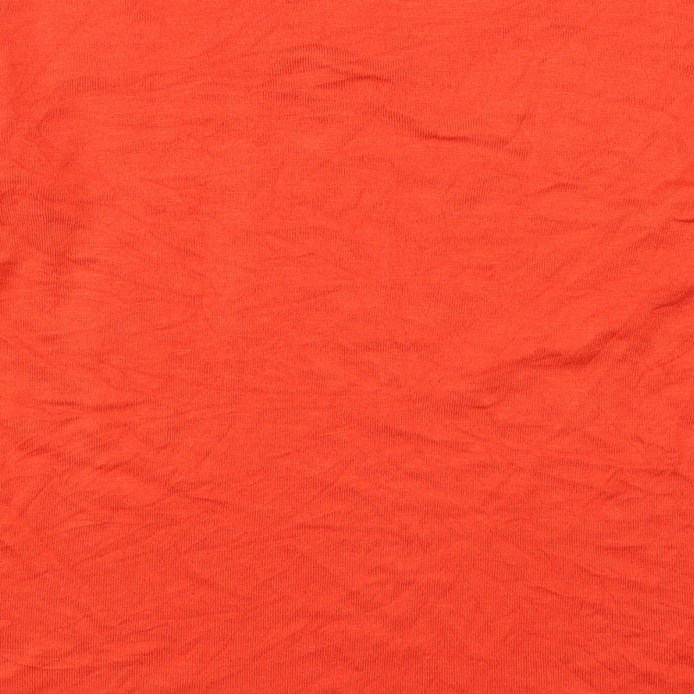 Atmosphere Womens Red Round Neck Viscose Pullover Jumper Size 14