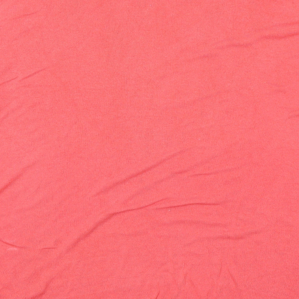 Replay Womens Pink Round Neck Viscose Pullover Jumper Size M