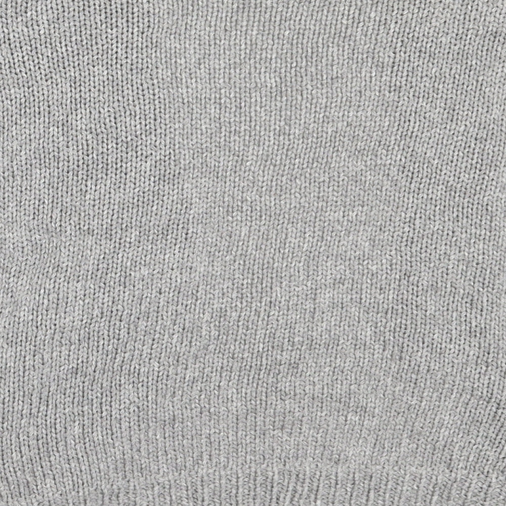 NEXT Womens Grey Round Neck Viscose Cardigan Jumper Size 14