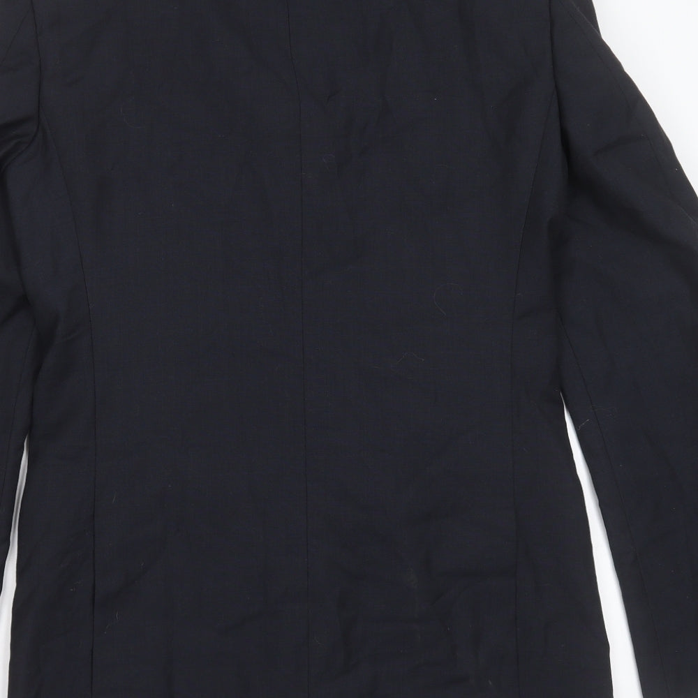 Marks and Spencer Mens Blue Polyester Jacket Suit Jacket Size 36