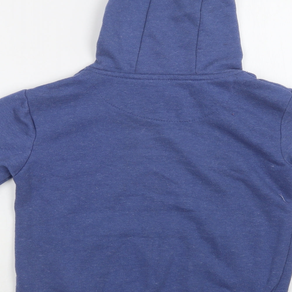 Primark Girls Blue Cotton Pullover Hoodie Size 10-11 Years - Colorado