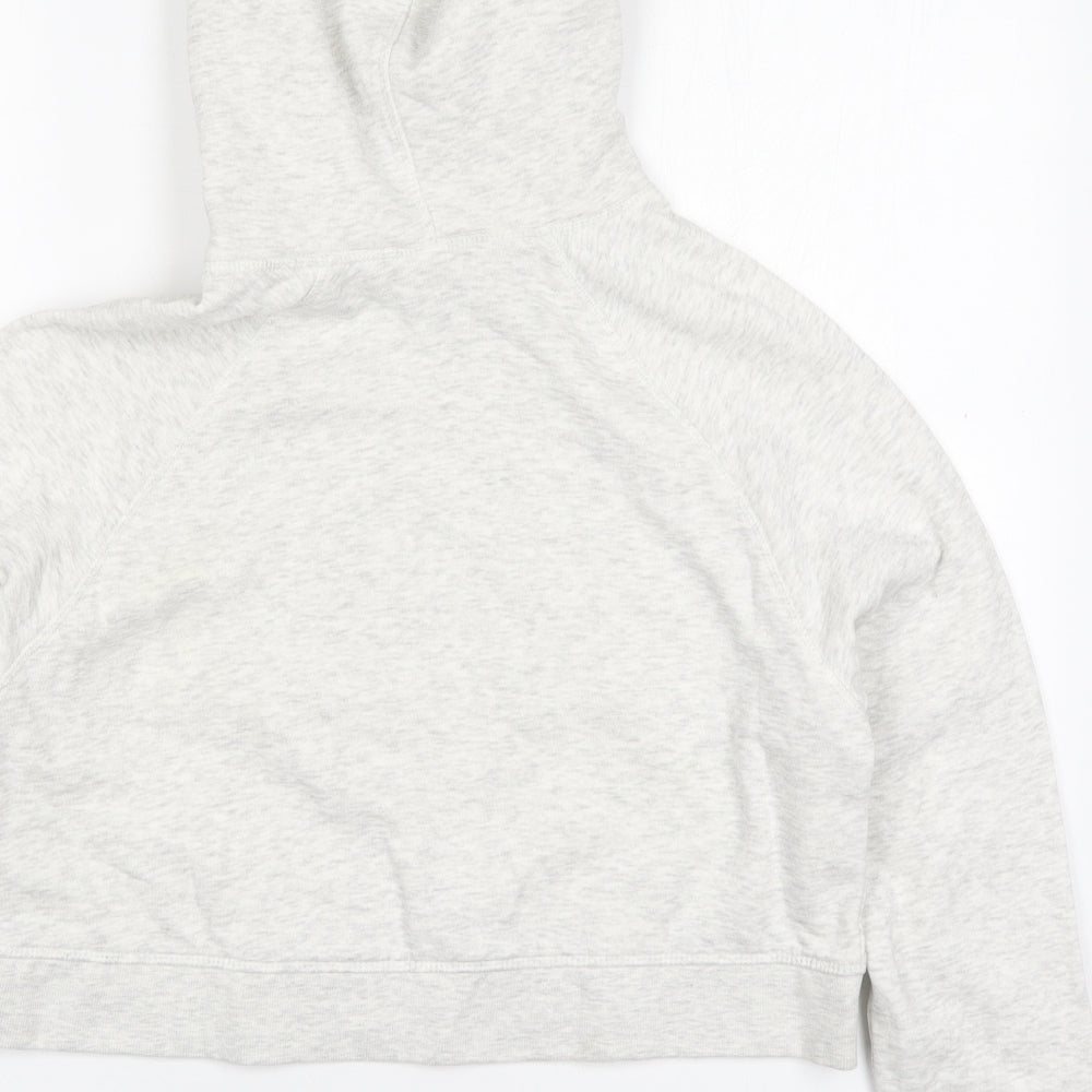 H&M Womens Grey Cotton Pullover Hoodie Size XS Pullover