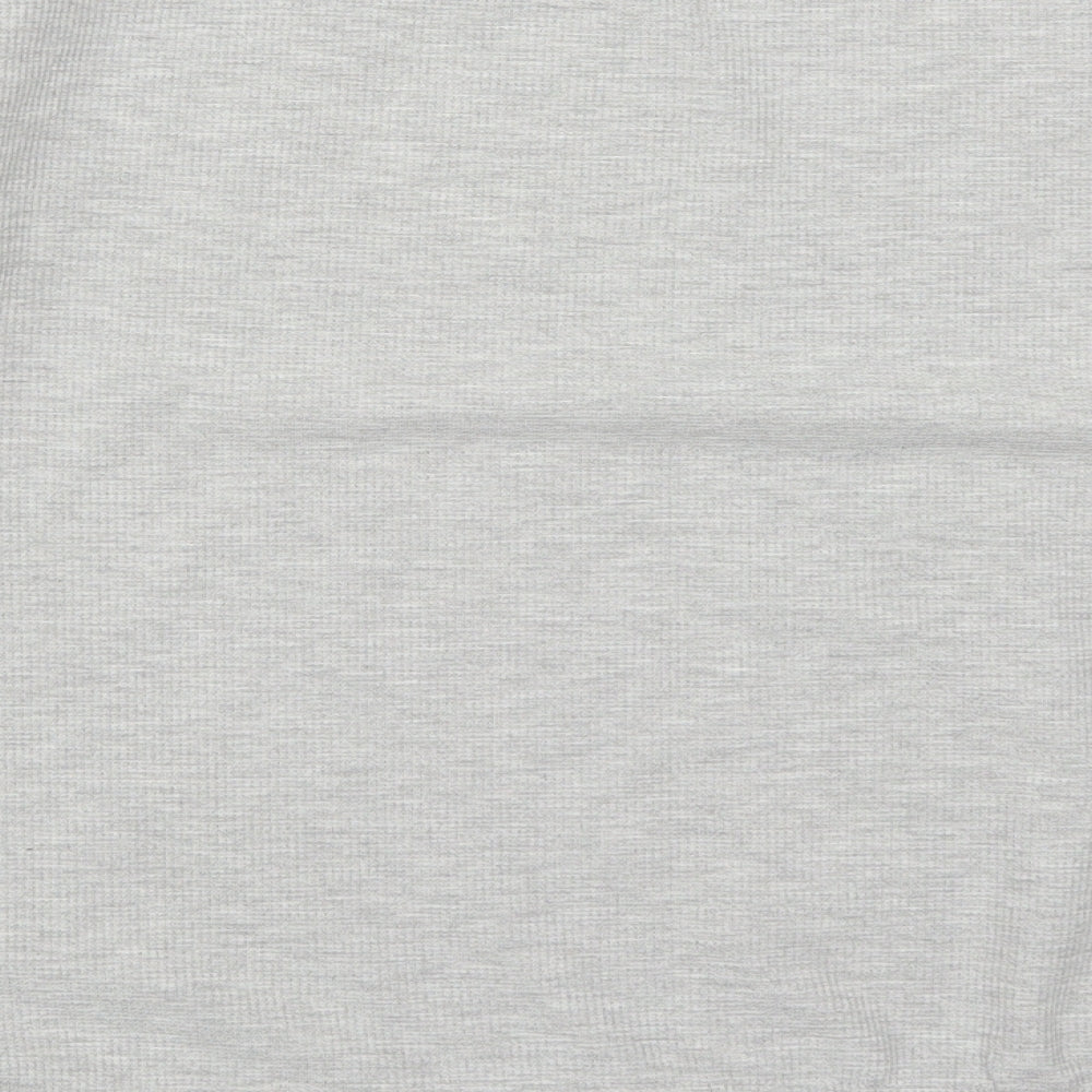 Papaya Womens Grey Polyester Pullover Sweatshirt Size 14 Pullover